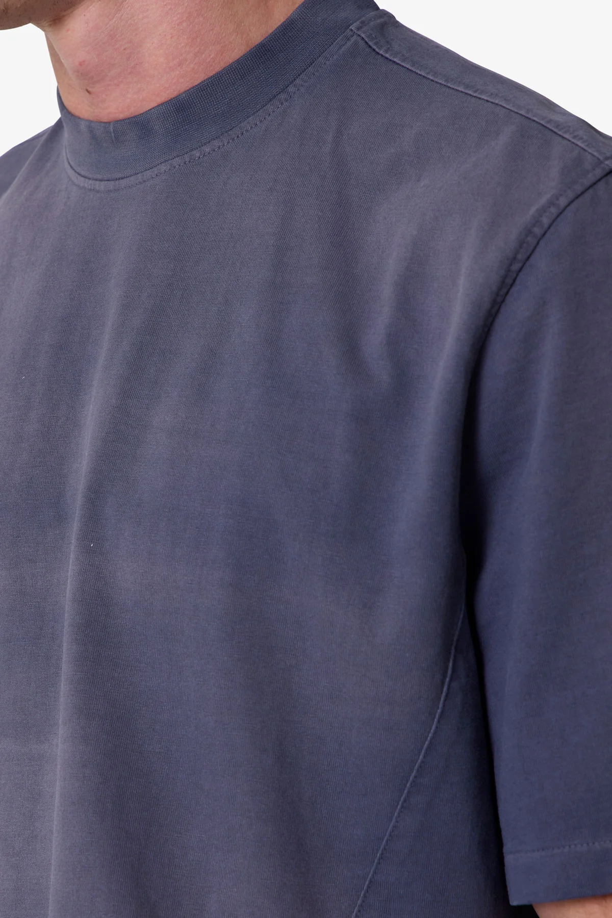 Washed Dart Tee - Washed Navy - Image 7